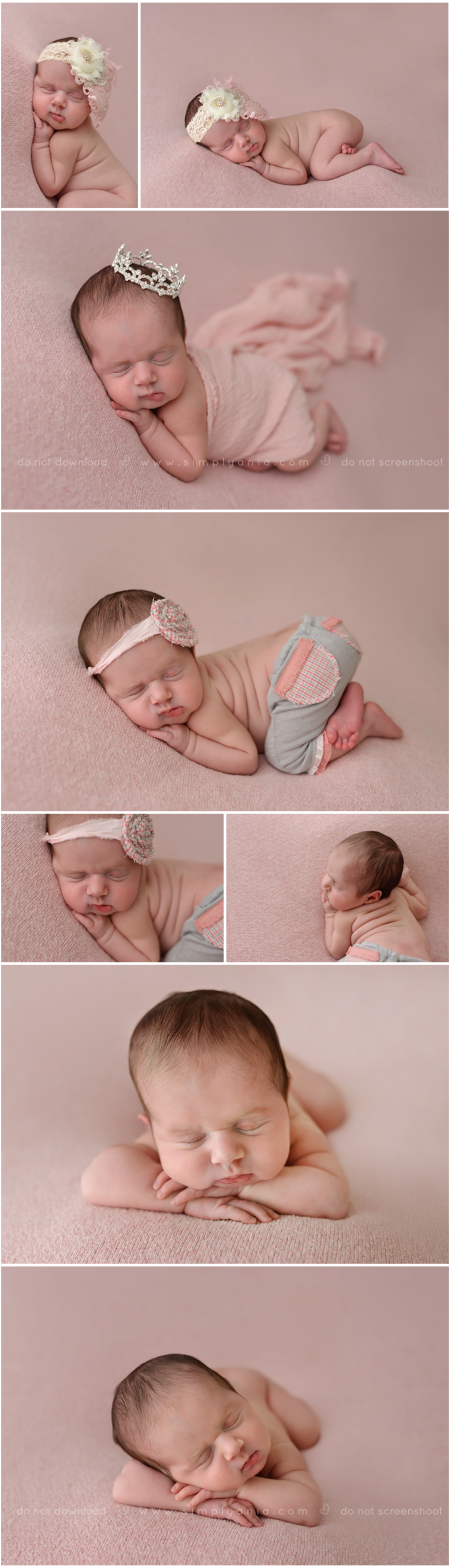 zoe pretty in pink okinawa newborn photographer