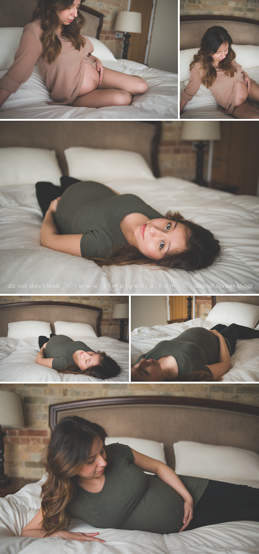 Indoors maternity session