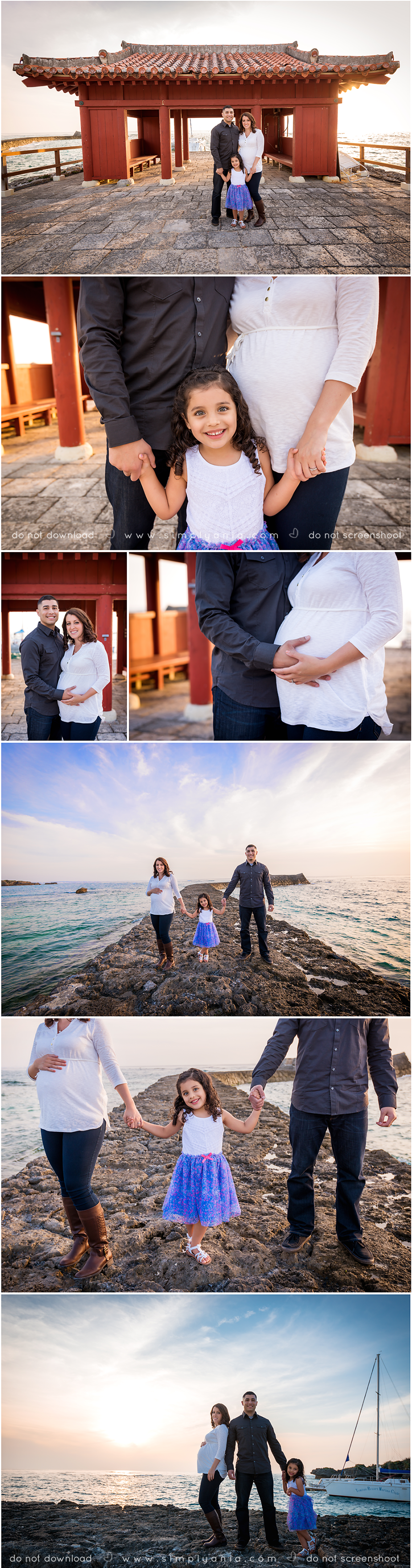 catharine maternity at gala beach okinawa