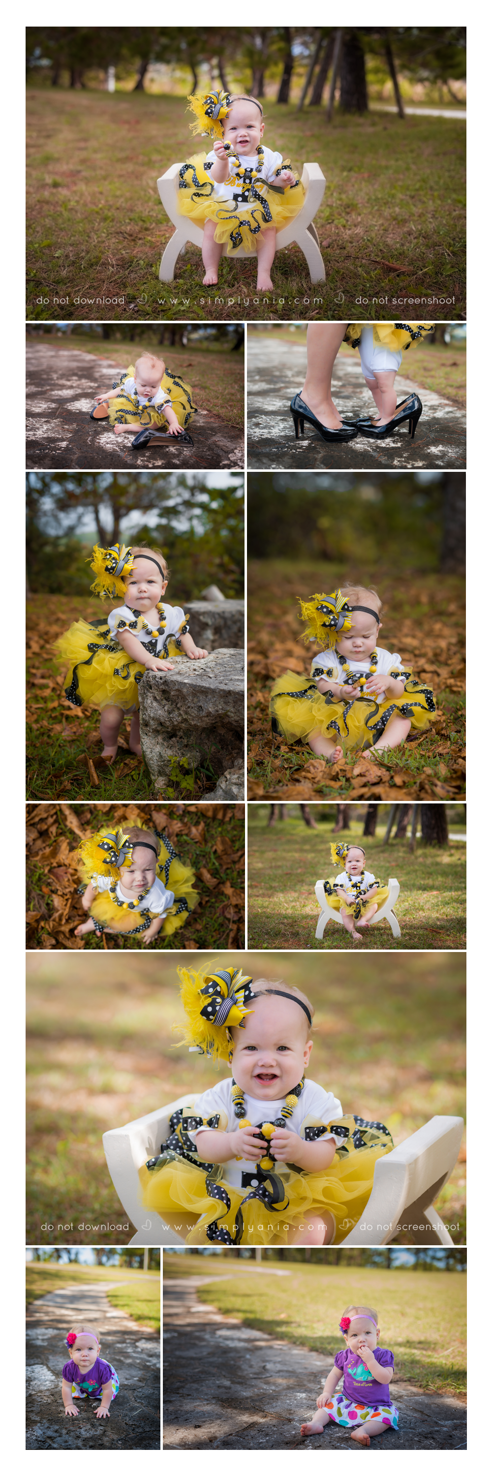 burgundy is 1 and her bumble bee theme shoot - simply ania - okinawa newborn photographer